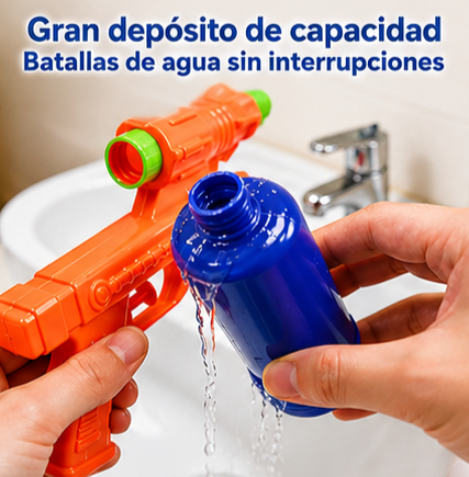 PISTOLA DE AGUA CON DEPÓSITO