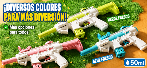 PISTOLA DE AGUA DISEÑO DESMONTABLE